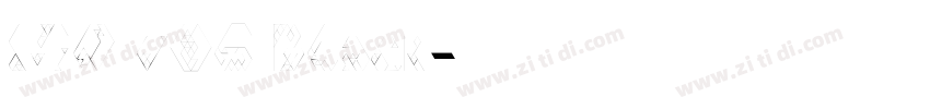 ISO v06 Black字体转换